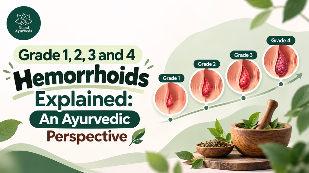 Grade 1, 2, 3 and 4 Hemorrhoids